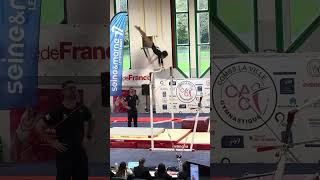 Lilou Marliac  finale barres CombslaVille 2024 gym gymnastique sports gymnaste [upl. by Lleuqar784]