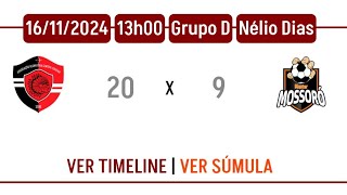 HandMaster Mossoró 9 x 20 Central Caucaia 35 Brazil Master Cup [upl. by Hiram420]