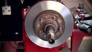 Brake Lathe  Resurface Disc Rotors and Brake Drums with Ranger BendPak [upl. by Ciardap]