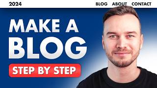 How To Make a WordPress Blog 2024  Step by Step [upl. by Seema]