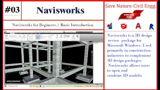 03Navisworks for Begineers Basic Introduction to Navisworks [upl. by Tait]