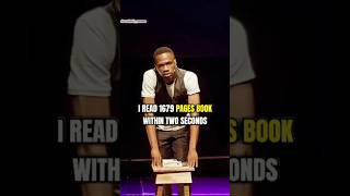 The Worlds fastest reader  ft Josh2funny  books worldrecord viral shorts [upl. by Edgar556]