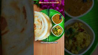 Masala dosa with sambar and potato masala🤤 Who loves this South Indian Dosa🤔 shorts [upl. by Anawit]