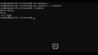 How to Remove the Newline Character in C  Lesson 9  cprogrammingforbeginners cprogramming [upl. by Lyckman591]