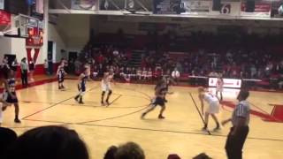 Verdigris Lady Cardinals vs Vian Basketball [upl. by Atalante42]