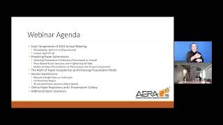 2024 AERA Annual Meeting Submitters Webinar [upl. by Norval]