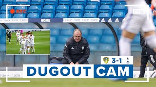 Bielsa ball at its best  Dugout Cam  Leeds United 31 Tottenham Hotspur [upl. by Tracee]