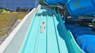 RODZINNA Water Slide at Fabryka Wody [upl. by Inasah181]