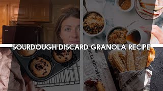 Sourdough Discard Granola Recipe [upl. by Huntley]