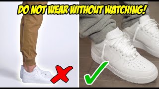 5 MISTAKES YOURE MAKING WEARING NIKE AIR FORCE 1s MUST WATCH [upl. by Briano]