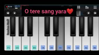 Tere Sang Yara  Instrumental  Tutorial [upl. by Merola]