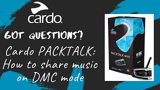 Cardo PACKTALK How to share music on DMC mode [upl. by Assila99]