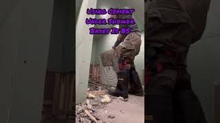 Hard Truth About Cement Under Shower Pan [upl. by Aronow523]