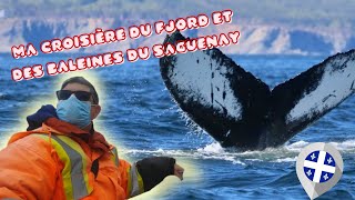 Ma croisière du Fjord et des Baleines du Saguenay  une expérience inoubliable [upl. by Adidnere631]