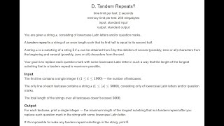 D Tandem Repeats Educational Codeforces Round 163 Rated for Div 2 DP Hindi Solution [upl. by Ander25]