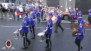 Whiterock Flute Band ABOD Remembrance Parade Belfast Nov 2023 Video by Loyal Ulster Scottish Bands [upl. by Bael]