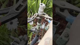 Banging Irrigation Pipes Install a Water Hammer Arrestor shorts [upl. by Christiansen831]