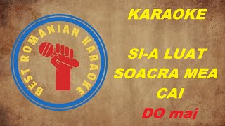 KARAOKE Si a luat soacra mea cai Do maj Versuri Negativ [upl. by Khudari]