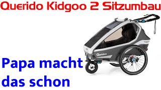 Wie du ganz „einfach“ den Doppel Sitz in deinen Qeridoo Kidgoo 2 2020 Sitz einbaust [upl. by Aiken]