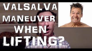 Should You Use the Valsalva Maneuver When Weight Lifting [upl. by Molly]