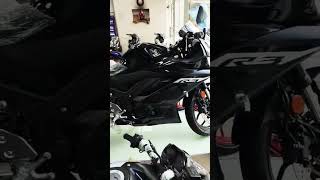 Yamaha R3 🔥 black yamaha r3 sportbike superbike yt shortvideo viral trend trending [upl. by Mahau]