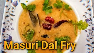 MASURI DAL FRY Healthy Dal DHABA STYLE Recipe  Dal Fry  Chana Dal  Easy amp Tasty Recipe  Ayra [upl. by Esilram]