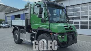 G190366  Unimog U435 Pritsche mit Reifendruckregelanlage aus Baujahr 2022 [upl. by Yssirk]