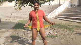 How To Make Castume For South Asia Game Called Mud Wrestling  Kushti Langot Kesy Bnaya Jata Hai [upl. by Darcie545]