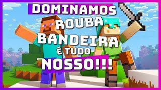 O MELHOR JOGO DO SERVIDOR É O ROUBA A BANDEIRA  091124  dgames minecraft live [upl. by Ahsitra]