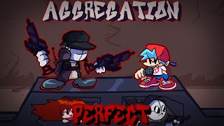 Friday Night Funkin  Perfect Combo  Aggregation Mod  Cutscenes amp Extras HARD [upl. by Kcirrek]