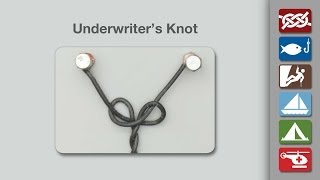 Underwriters Knot  How to Tie an Underwriters Knot [upl. by Sayre]