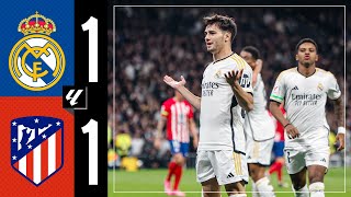 Real Madrid 11 Atlético de Madrid  HIGHLIGHTS  LaLiga 202324 [upl. by Heisser]