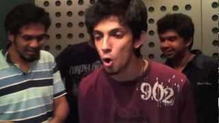 Anirudh with YOYO Honey Singh And Hip Hop Tamizha Adhi Edhir neechal song making Dhanush [upl. by Torbert]