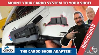 Cardo Helmet Adapter for Shoei helmets [upl. by Lunn157]