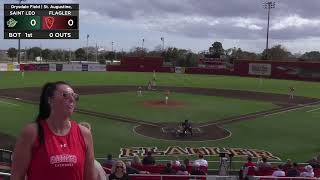 Flagler Baseball vs Saint Leo Game 1 2102024 [upl. by Scopp]