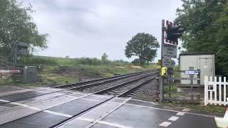 Howsham Level Crossing Lincolnshire Thursday 30052024 [upl. by Lj110]