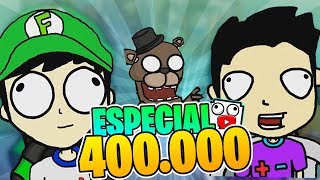 FERNANFLOO VS STIVENELVRO ANIMACIÓN ¡ESPECIAL 400000 SUSCRIPTORES [upl. by Ruscio]