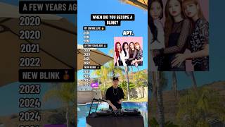 When did you become a BLINK BLACKPINK challenge [upl. by Arua]