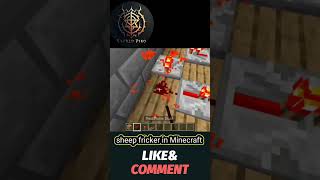 Sheep fricker in Minecraft 🌚  Minecraft hack  minecraft shorts youtubeshorts [upl. by Mortimer349]