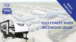 2023 FOREST RIVER WILDWOOD FSX 161 QK STOCK  13418 [upl. by Ajim497]