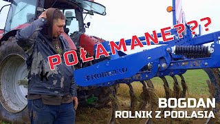 Zepsuliśmy nową maszynę Rolmako Co wydarzyło się u Rolników z Podlasia Borowskie Cibory Case IH [upl. by Pleasant956]