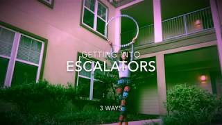 3 Fun Escalator Transitions 💜 Indigo Flow Arts [upl. by Ramsdell321]