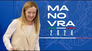 La Manovra 2024 del Governo Meloni in pillole [upl. by Lanevuj]