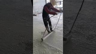 Interior Floor Screeding Process with Cement Mortar [upl. by Nimref]