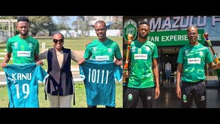 AmaZulu FC have confirmed Arthur Zwane amp Vusimuzi Vilakazi have been appointed the new CoHead Coach [upl. by Einhpad]