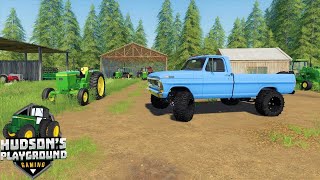 Using only old tractors on a new farm  Back in my day episode 1  Farming Simulator 2019 [upl. by Yrotciv]