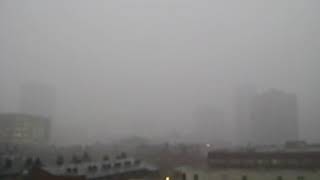 Tornado Sirens in Downtown Chicago Original Video Recording [upl. by Ayekehs53]