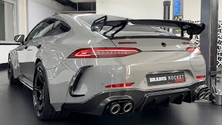 New BRABUS Rocket 1000 based on Mercedes AMG GT 63 S E Performance  Start up Rev Off  2024 [upl. by Wyon432]