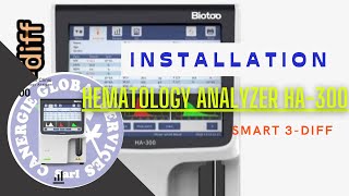 APPAREIL DHEMATOLOGIE NFS BIOTOO model HA300  Installation calibration [upl. by Joshuah]