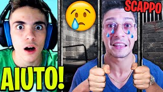 AIUTO quotSt3pNyquot a SCAPPARE di PRIGIONE😱ENTRA IN LOBBY su FORTNITE ITA E🤣 arrestato [upl. by Tower]